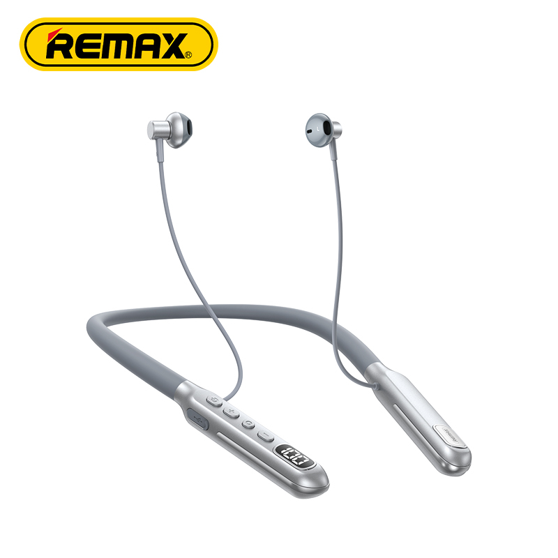 REMAX RB-S20 หูฟังบลูทูธ Large capacity of LED digital display หูฟังไร้ ...