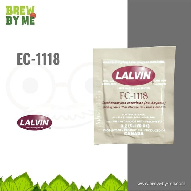 ยีสต์หมักไวน์-lalvin-ec-1118-homebrew-ทำไวน์