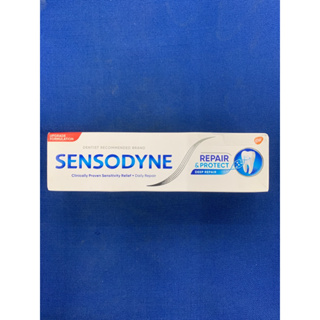 ยาสีฟันเซ็นโซดายน์ Sensodyne สูตร Repair&amp;Protect Deep repair ไวท์เทนนิ่ง ช่วยฟันขาว ขนาด 100 กรัม(ราคาพิเศษสุดคุ้ม!)