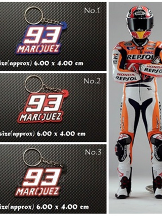 พวงกุญแจยาง 93 marc marquez พร้อมส่ง