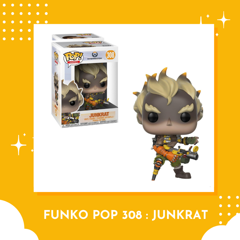 ของแท้-พร้อมส่ง-funko-pop-overwatch-308-junkrat