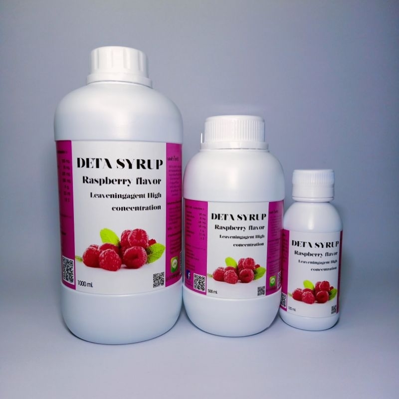 syrup-ราสเบอร์รี่ไอวา-หอมหวานเข้มข้น-ขวด-60ml-120ml-250ml-500ml-1000ml