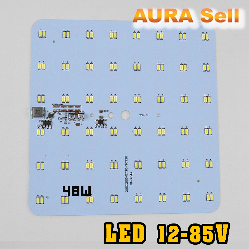 led12-85v-แผงวงจรไฟ-dc-ดัดแปลงใช้กับงานโซล่าเซล-แบตเตอรี่-dc12-85v-บอร์ดแหล่งกำเนิดแสงแผง-แผงled-aurasellofficial