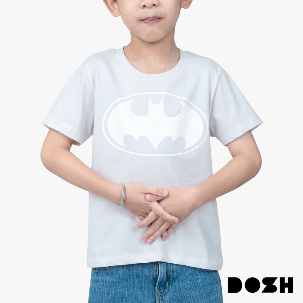 dosh-boys-t-shirts-batman-เสื้อยืดคอกลม-แขนสั้น-เด็กชาย-9dbbt5192-gy