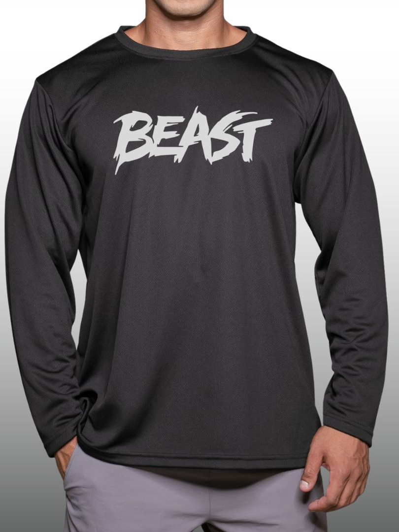 beast-เสื้อแขนยาวนักกล้าม-men-s-bodybuilding-long-sleeve-athletic-gym-shirt