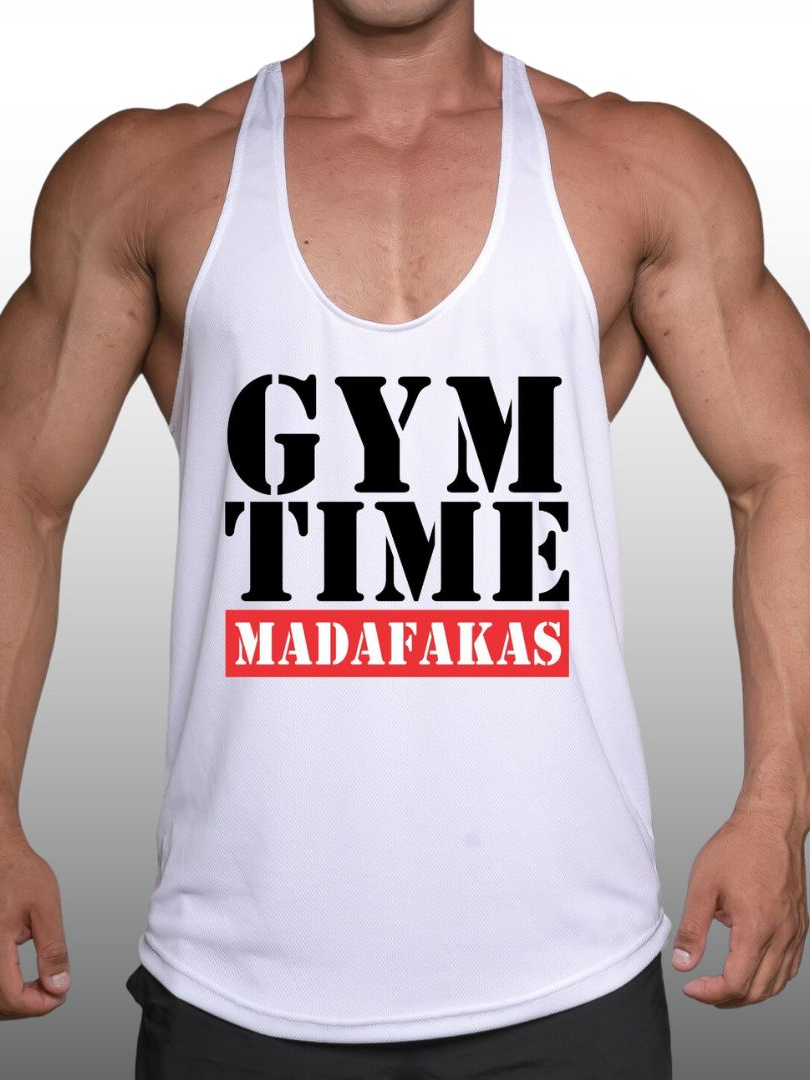 gym-time-เสื้อกล้ามเพาะกายทรงคลาสสิค-bodybuilding-dry-fit-gym-tank-top