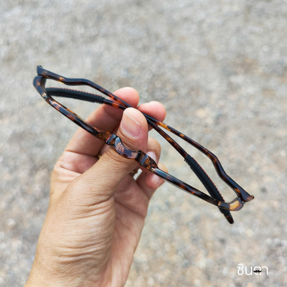 แว่นวินเทจ-แว่นกันแดด-แว่น-handmade-แว่นชินตา-khom-klang-tger-ทรงกลม-ขนาดกลาง-ลายกระ-เท่ห์-ใช้เลนส์กันแดดคุณภาพดี