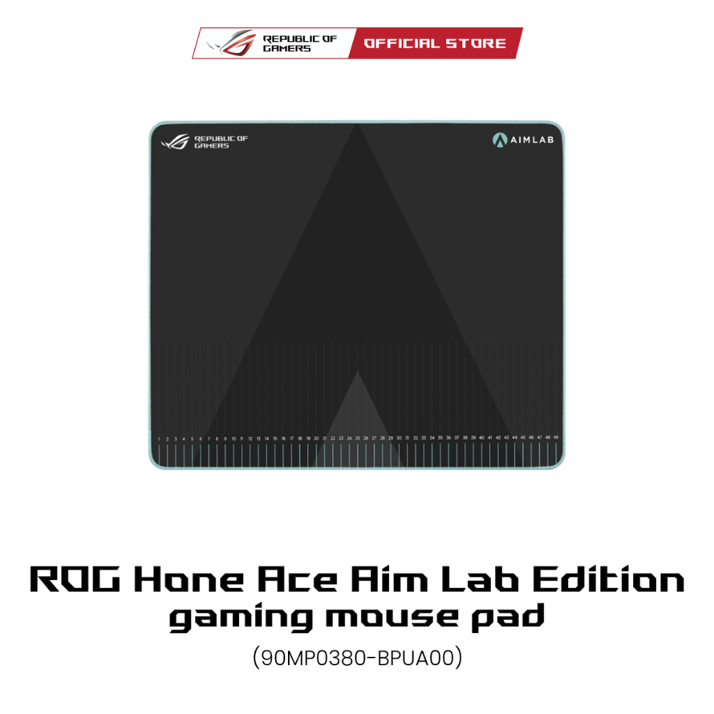ASUS ROG Hone Ace Aim Lab Edition Mousepad (90MP0380BPUA00), large