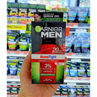 Garnier เมน แอคโนไฟท์ ซูเปอร์ เซรั่ม เจล (7 มล.x6ซอง)