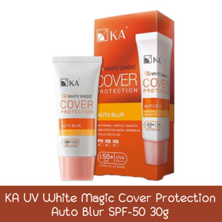 KA UV White Magic Cover Protection SPF50+ PA++++ 30g. เคเอ ยูวี ไวท์ เมจิคโคเวอร์ โพรเทคชั่น 30กรัม