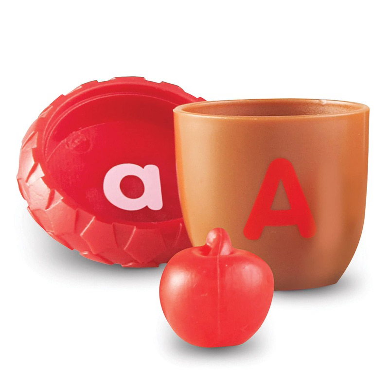 alphabet-acorns-activity-set-ชุดเรียนรู้อักษรภาษาอังกฤษ-พร้อมโมเดลทรงผลลูกโอ๊ก-78-ชิ้น