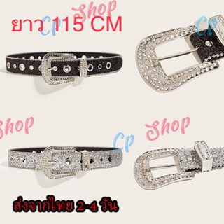 สินค้า เข็มขัด วินเทจ Rhinestone สไตล์ยุโรป (BV212)