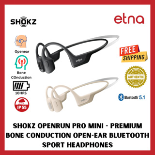 SHOKZ OpenRun Pro Mini - Premium Bone Conduction Open-Ear Bluetooth Sport Headphones