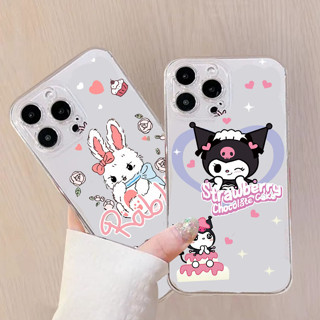 เคสซิลิโคนนิ่ม TPU เคสใส กันกระแทก ลายการ์ตูน สําหรับ SAMSUNG S20FE S21FE S23 S23Plus S23ultra S22ultra S9 Plus S10 lite