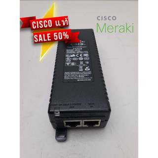 Cisco poe Power Injector  MA-INJ-4-US Meraki MR 802.3at PoE Injector  ของแท้ ใหม่แกะกล่อง มีสินค้าพร้อมส่งในไทย