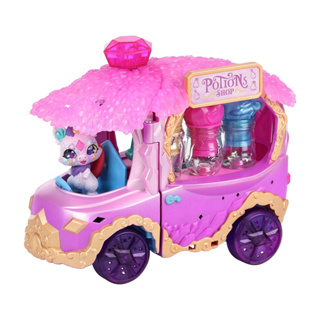 (ของแท้100%) Magic Mixies Magic Potions Truck Playset. Transforms Into A Potion Shop