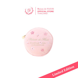 [New Collection] Sakura Embroidered Mini Pouch