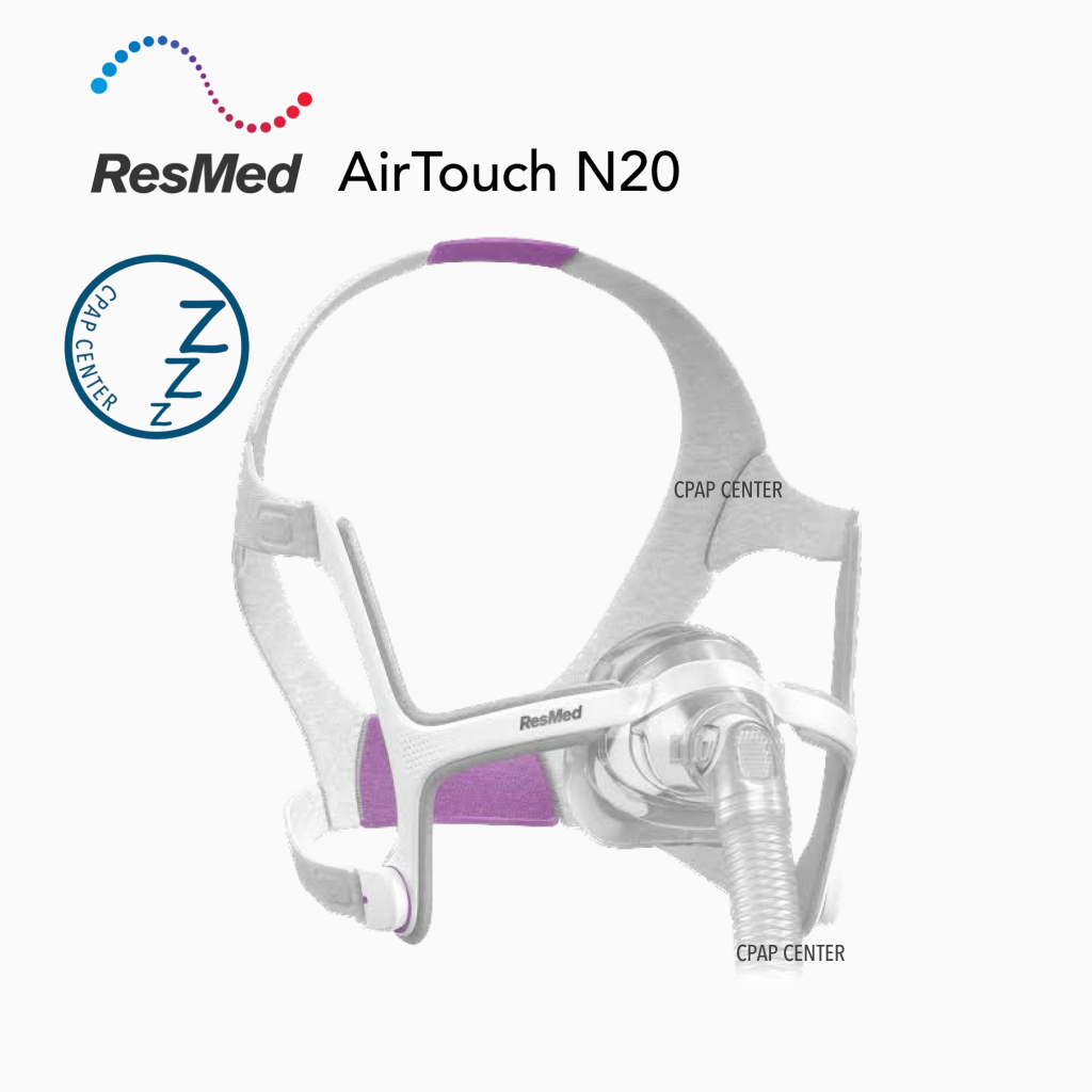 resmed-airtouch-n20-nasal-cpap-mask-หน้ากาก-resmed-airtouch-n20-ครบชุด