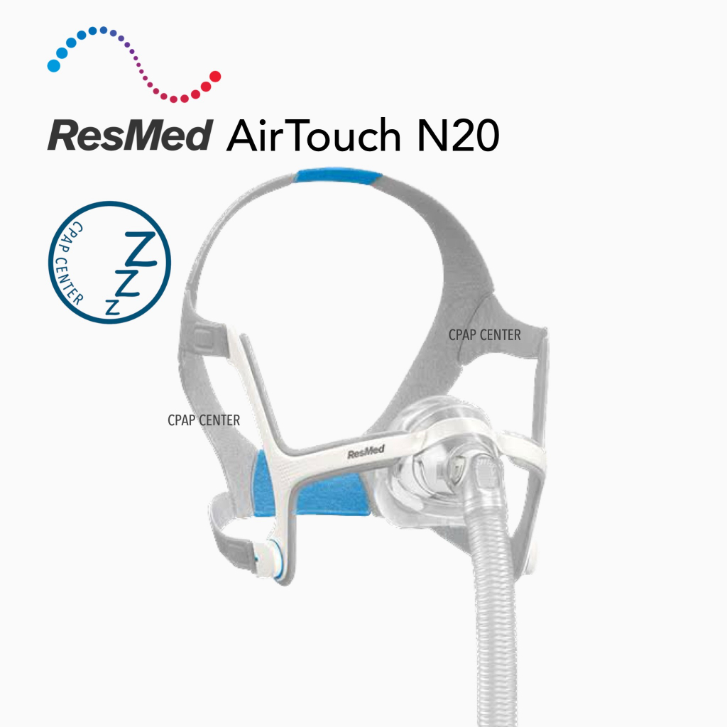 resmed-airtouch-n20-nasal-cpap-mask-หน้ากาก-resmed-airtouch-n20-ครบชุด