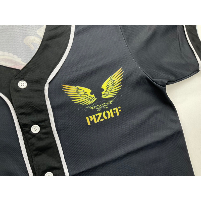 เสื้อเบสบอลแฟชั่น-pizoff-size-s