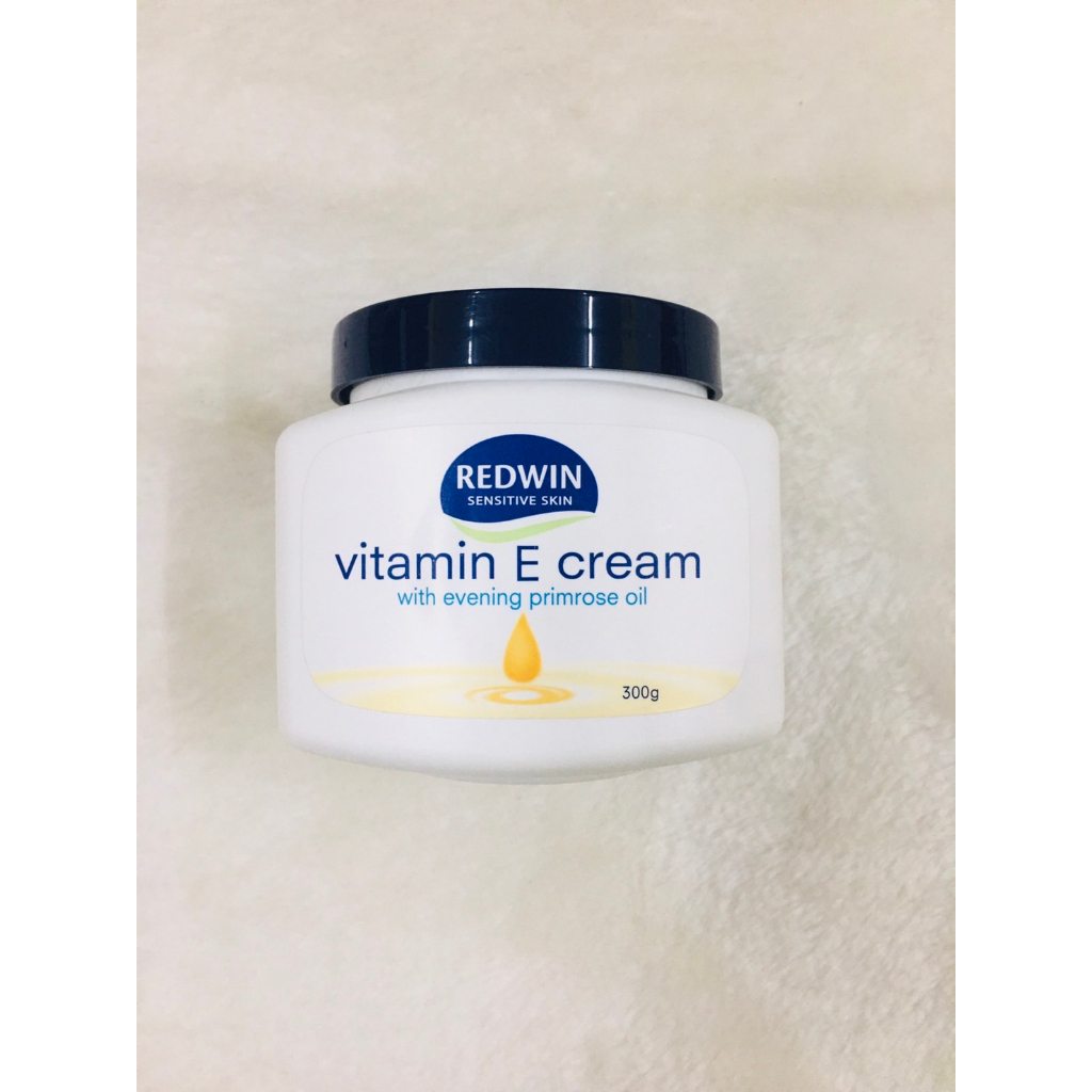 Redwin Vitamin E Cream with EPO (300g) ความชุ่มชื้น ใช้ได้ทั้งผิวหน้า