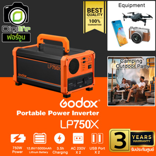 Godox LP750X Portable Power Inverter แบตเตอรี่สำรองแบบพกพา - รับประกันศูนย์ Godox Thailand 3ปี