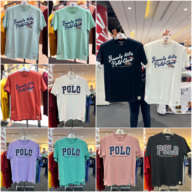 พร้อมส่งเสื้อยืด-t-shirt-beverly-hills-polo-club-ของแท้100-bhpc