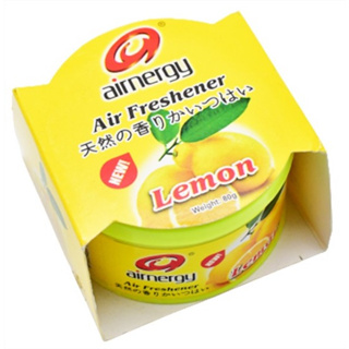10 Pieces Airnergy Air Freshener Lemon (80G)