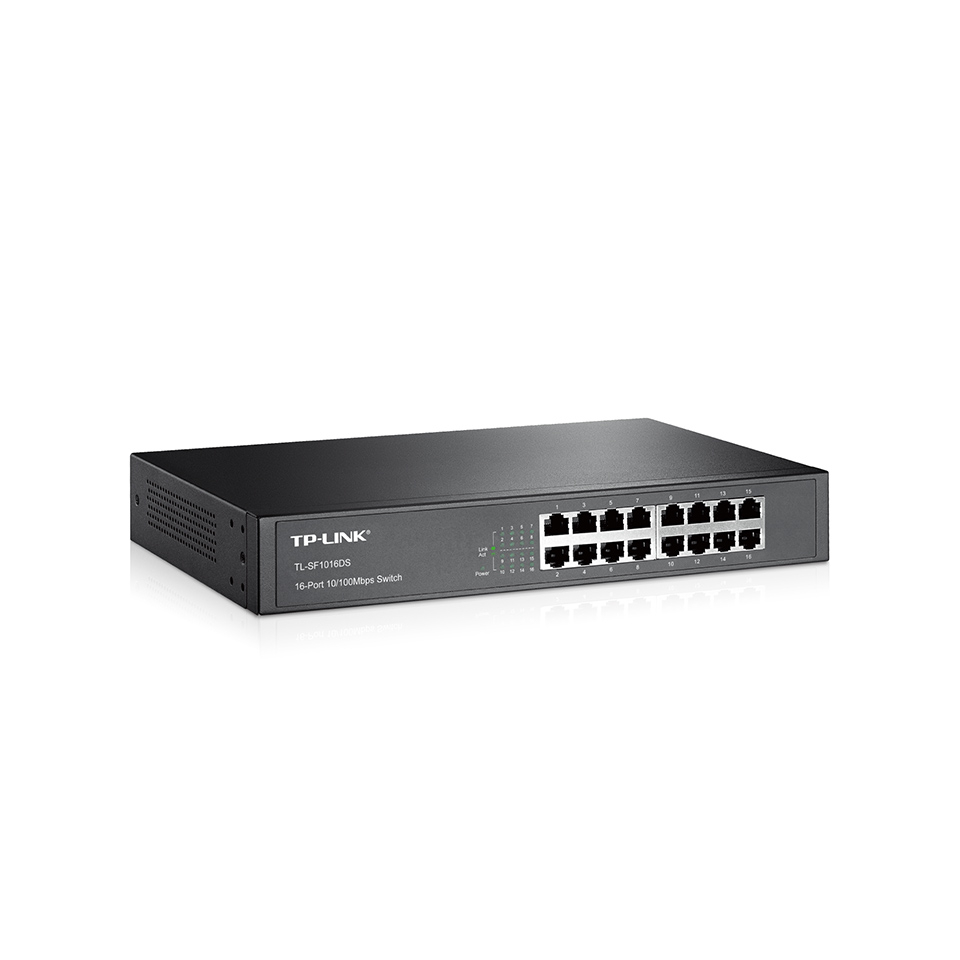 tp-link-sf1016ds-16-port-10-100-mbps-unmanaged-switch-ของแท้-ประกันศูนย์-lifetime-warranty