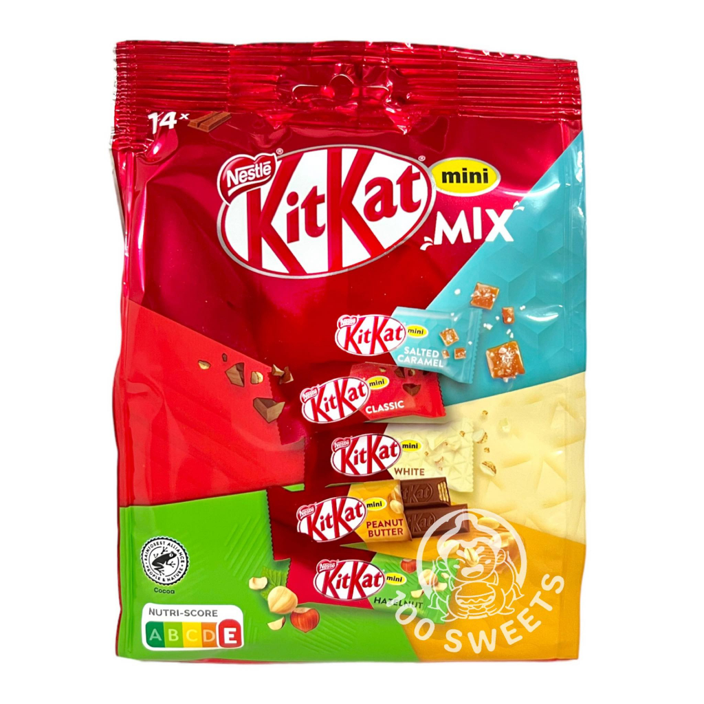 Kitkat mini mix คิทแคทรวมรส (นำเข้าจากยุโรป) | Shopee Thailand