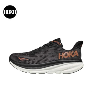 HOKA ONE ONE Clifton 9 black ของแท้ 100 %  Sports shoes Running shoes style