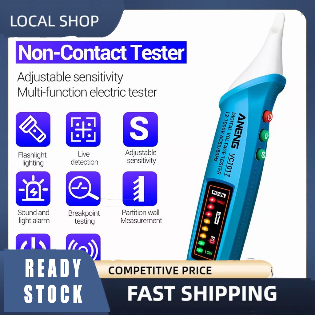 ready-stock-aneng-vc1017-ac-voltage-detector-circuit-tester-pen-type-voltage-tester-ncv-electrical-pen-tester-line-dete