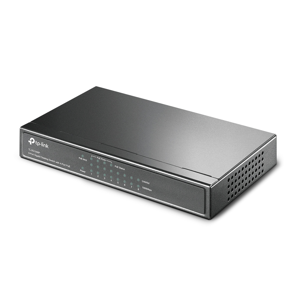 tp-link-sg1008p-8-port-gigabit-desktop-switch-with-4-port-poe-ของแท้-ประกันศูนย์-lifetime-warranty