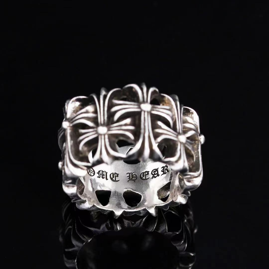 แหวนกางเขน-แหวนสแตนเลส-แหวนแฟชั่น-เครื่องประดับแฟชั่น-แหวนผู้ชาย-แหวนสไตล์เกาหลี-รุ่น-es10