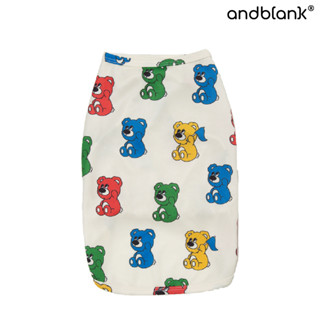 andblank เสื้อป้องกันแมลงและระบายความร้อนสำหรับสุนัข Joy Bear RainBow Bug Guard Cooling Top