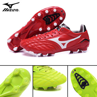 Mizuno Morelia Neo FG จัดส่งฟรี รองเท้าฟุตบอล รองเท้าสตั๊ด หนังหุ้มข้อ ใส่สบาย ขนาดใหญ่