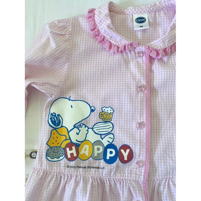 ส่งต่อ-enfant-snoopy-ชุดนอนเด็ก-size-90-ของใช้เด็กมือสอง-ของใช้คุณแม่มือสอง