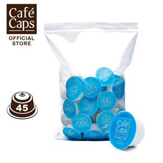 Cafecaps DG ML 45 - Nescafe Dolce Gusto Compatible Milk (1 ถุง X 45 แคปซูล) - ใช้ได้กับเครื่อง Nescafe Dolce Gusto เท่าน