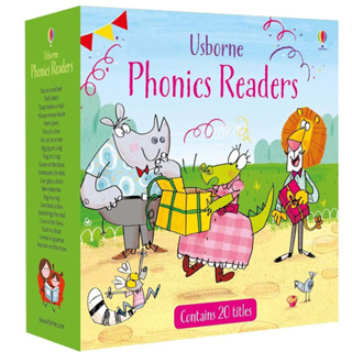Usborne books Phonics readers boxset 2 4Y+ หนังสือ นิทาน  ฝึกออกเสียง โฟนิคส์ สำหรับเด็ก 4 ปีขึ้นไป