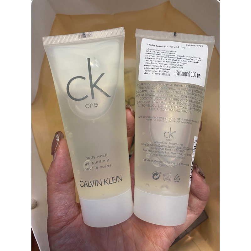 Calvin Klein CK One Body Wash 100ml. เจลอาบน้ำ กลิ่นเดียวกับน้ำหอม ทำ ...