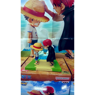 [พร้อมส่ง ของแท้] WCF Shanks &amp; Luffy - Onepiece แท้ มือ1