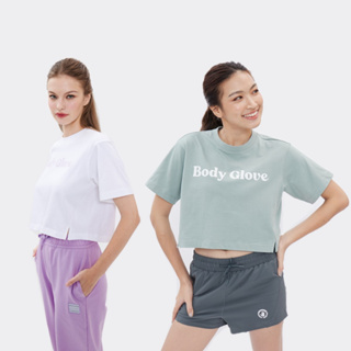 BODY GLOVE Womens SC Crop T-Shirt 2023 - เสื้อยืดครอป ผู้หญิง รวมสี