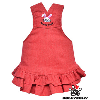 Pet clothes -Doggydolly  เสื้อผ้าแฟชั่น สัตว์เลี้ยง หมาแมว ชุดเอี๊ยม ชุดกระโปรง C407