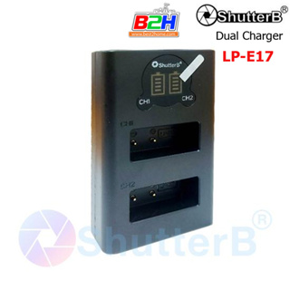 Shutter B Dual Charger LP-E17 for Canon