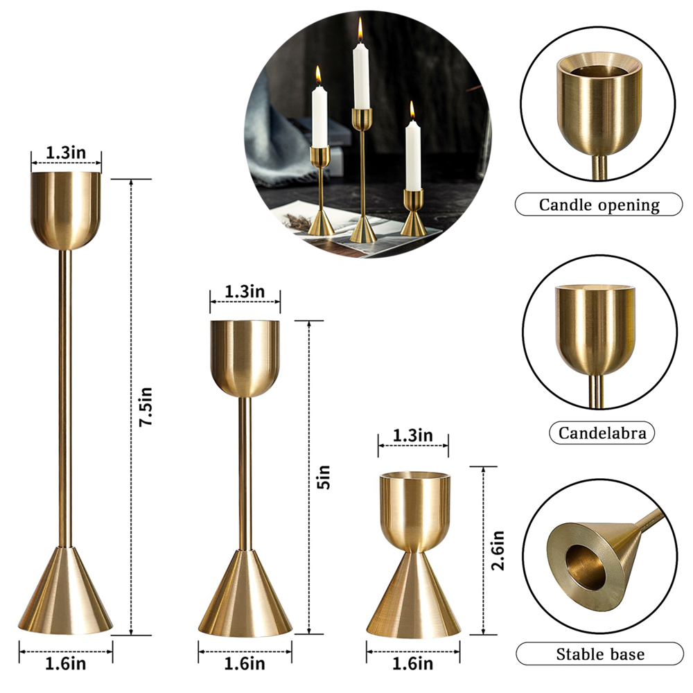 เชิงเทียนสแตนเลสสีทอง-ชุด-3-ชิ้น-3-ขนาด-เชิงเทียนสุดหรู-เชิงเทียนประดับตกแต่งห้อง-candelabra-candle-holder-wedding-table