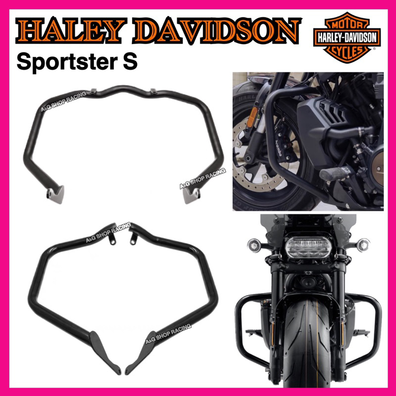 กันล้มharley-davidson-sportsters-แคชบาร์harley-ฮาเลย์-ฮาลี่ย์-ของแต่ง-อะไหล่แต่ง-พิงกันล้มharley