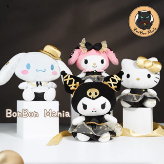 AOGER x Sanrio Characters Plush Doll Black Gold Dress series