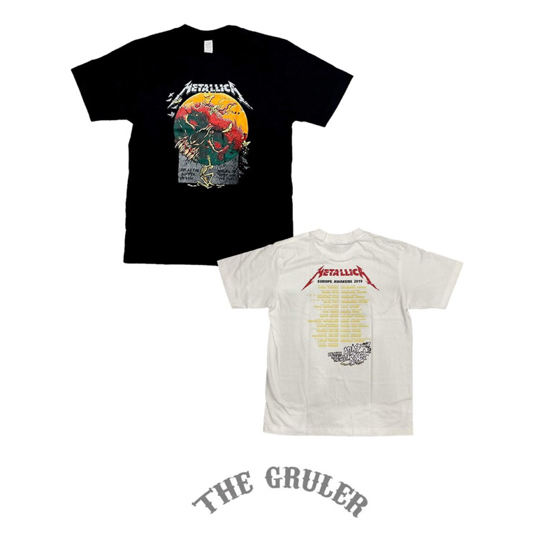 THE GRULER METALLICA T-shirt | Shopee Thailand