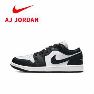 Air Jordan 1 Low SE Homage Retro Black and White รองเท้าบาสเก็ตบอลผู้หญิง Panda