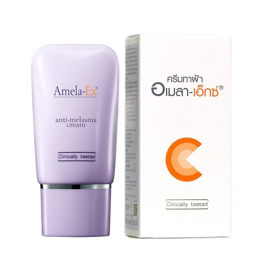 amela-ex-anti-melasma-cream-30ml-ครีมทาฝ้า-อเมล่า-เอ็กซ์-ครีม-30มล